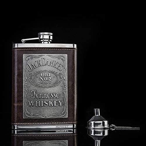 JD leather hip flask JD leather hip flask